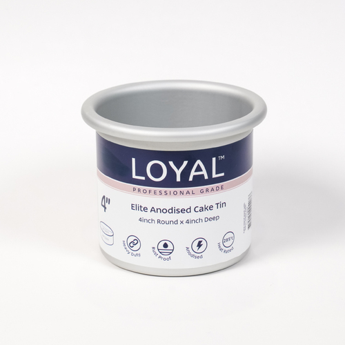 LOYAL/ MONDO  4" DEEP Cake Tin 4" Round