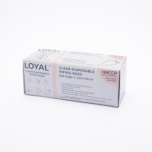 Disposable Piping Bags Clear 12" (100pc)