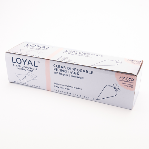 Disposable Piping Bags Clear 22" (100pc)