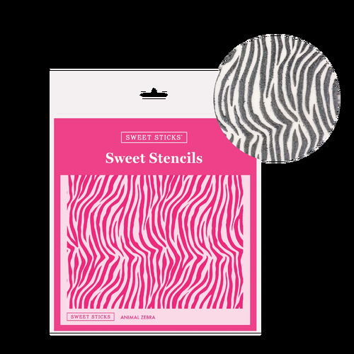 Animal Zebra Stencil