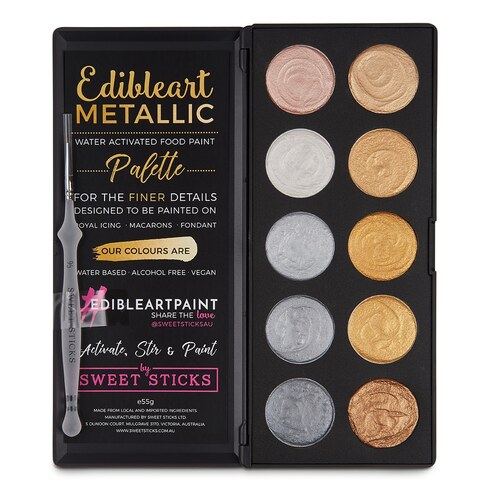 EA Metallic Water Activated Gold & Silver Pallet