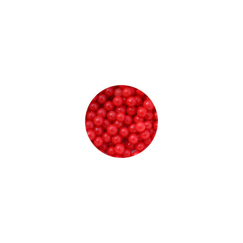 Cachous 8mm Shiny Red HS 50g