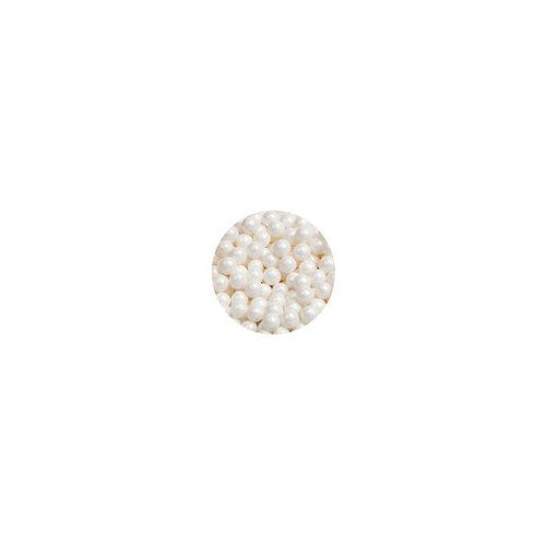 Cachous 6mm White Pearl HS 50g