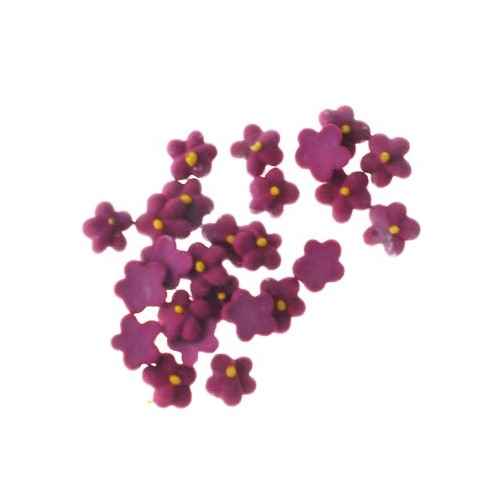 Flower  5 Petal Baby Mauve 1cm (150)