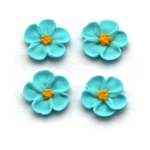 Flower  5 petal Blue Small 2cm (Box 200)