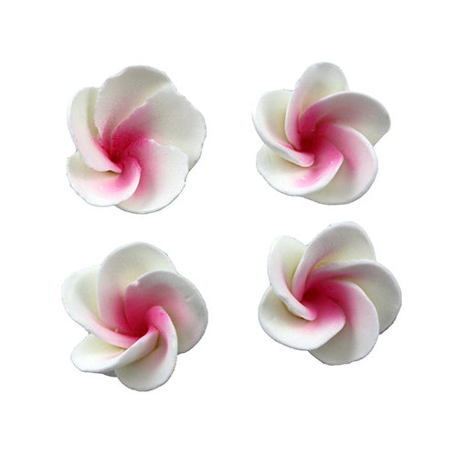 Flower  Frangipani Small 30mm Pink (Bx 32)