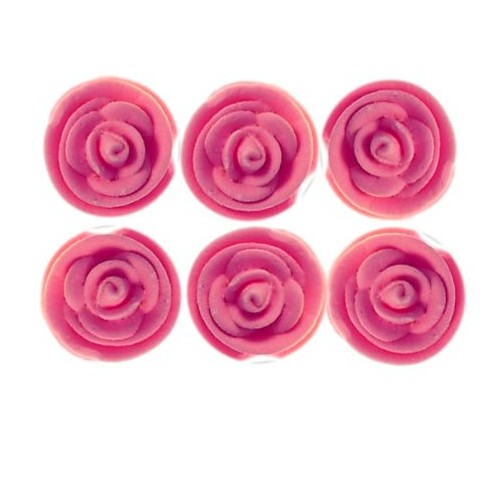 Rose  Pink Whirl Med 2.2cm (Bx 150)