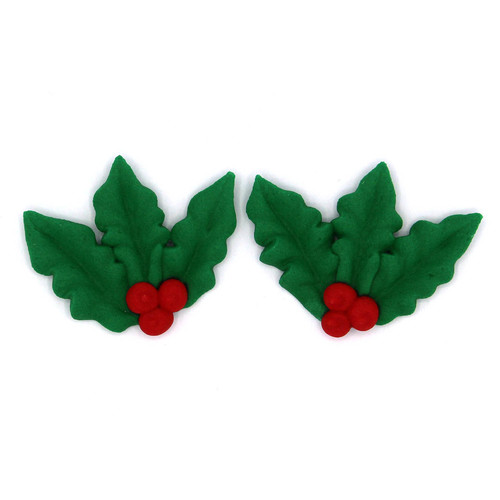 3 Prong Christmas Holly (180)