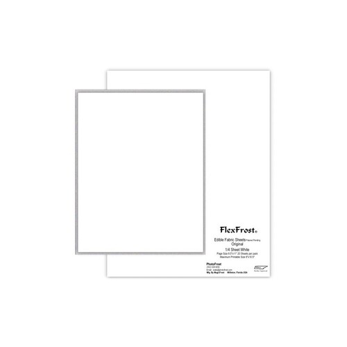 FlexFrost - ORIGINAL Edible Fabric (Pk 20)