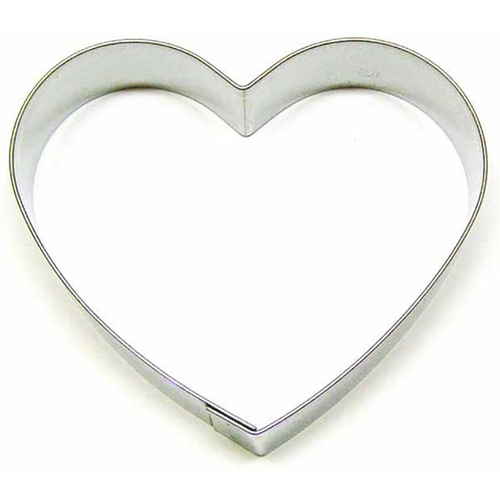 Single Heart Cutter 8.5cm x 8cm