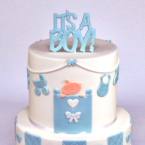 FMM Curved Words - Its a Boy