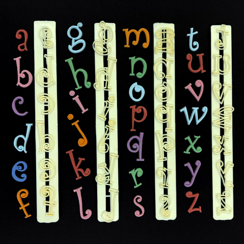 FMM Cutter Funky Alphabet Lower Case