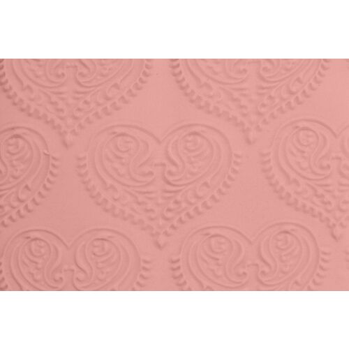 FMM Embossing Rolling Pin - PAISLEY HEART