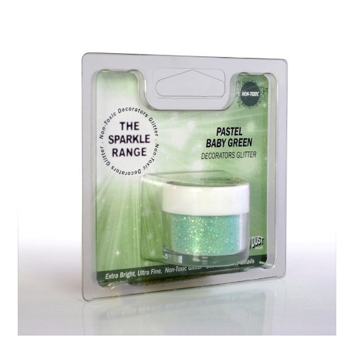 Glitter  Pastel  Baby Green