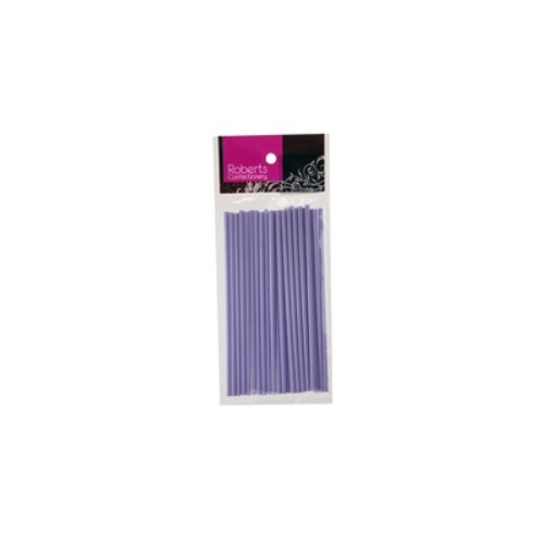 Lollipop Sticks   150mm Mauve (25 pk)