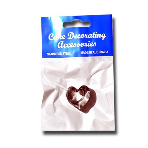 Cutter  S/Steel Hearts Small (Set 3)