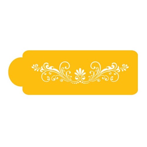 Stencil  Fleur De Lis Side Tier 2