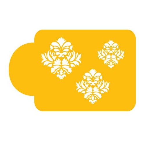 Stencil  Damask Icon Set
