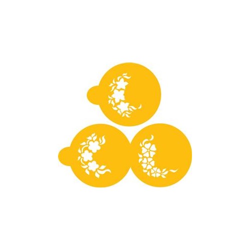 Stencil Flower Sprays