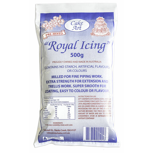 Icing  Royal Icing CakeArt 500gm (Bag)