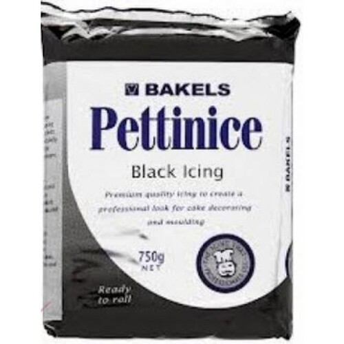 Icing  Bakels Pettinice 750g BLACK 