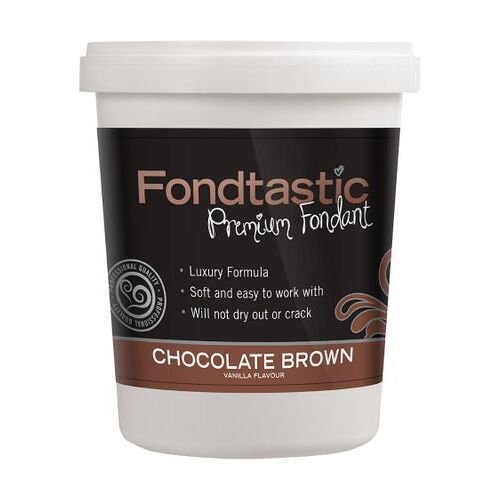 Fondtastic BROWN Fondant 2lb/908g