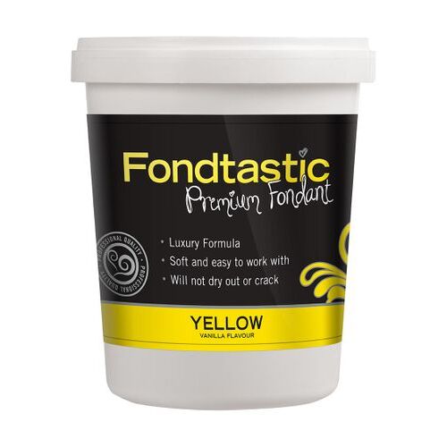 Fondtastic YELLOW Fondant 2lb/908g