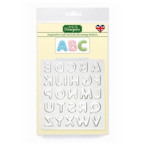 Katy Sue  DOMED ALPHABET   Silicone Mould