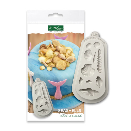 Katy Sue SEASHELLS Silicone Mould