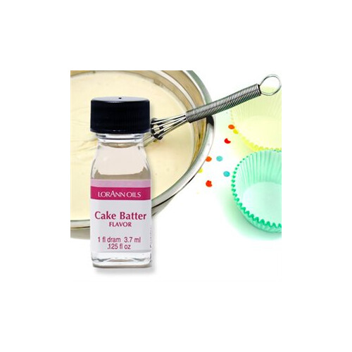 Lorann Oils Cake Batter Flavor White 3.7ml