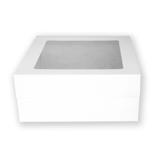 Loyal Cake Box 14x14x6" with Top Window