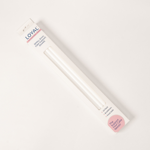 Cake Dowel Heavy Duty Small 8x300mm (10 Pack)