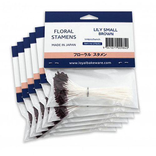 Lily Stamen Brown - Small