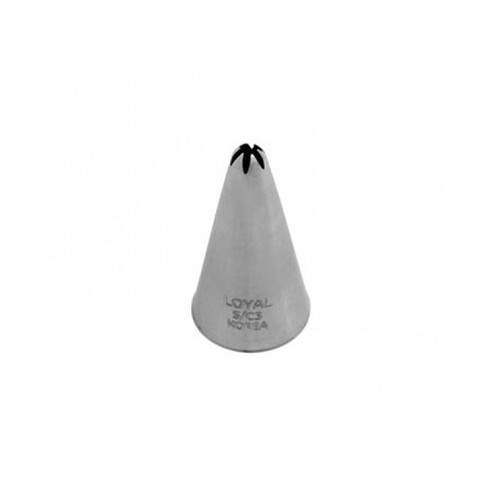 Loyal No 3 Closed Star Tube Stainless steel