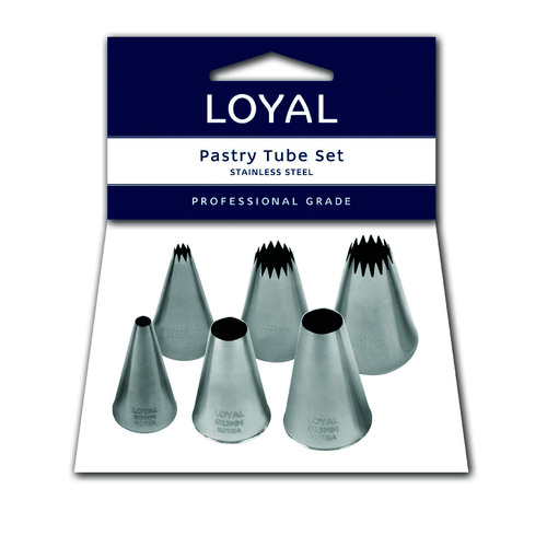 FRENCH STAR + ROUND 5 13 15mm Set of 6