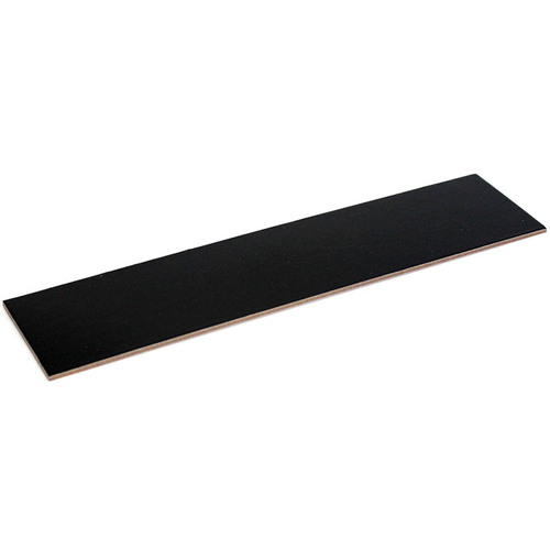 Slip Board 28x6.5cm Black Rectangle  (50)