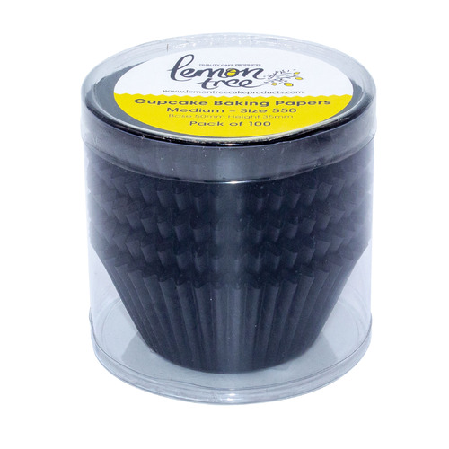 Patty Pans #550 BLACK 100pc