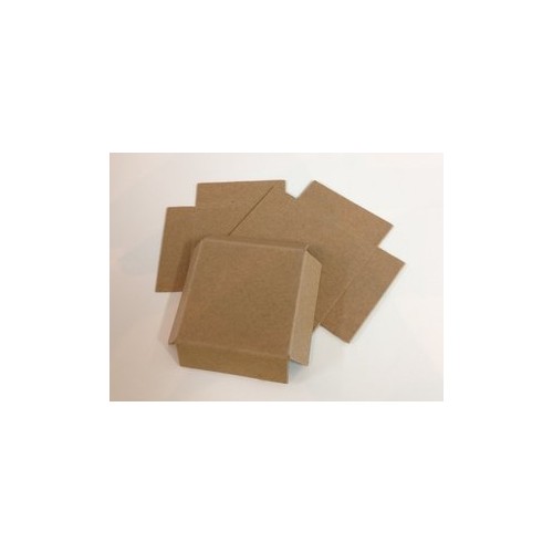 Mart Box End Cap 48mm Kraft