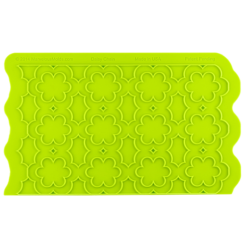 Marvelous Molds Fleur de Lis Pattern Silicone Onlay