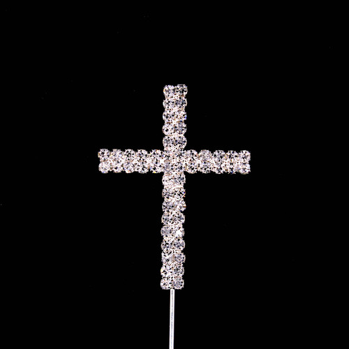 Bling Diamante 5cm Cross