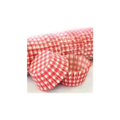 Patty Pan #700 Red Gingham 50pk 