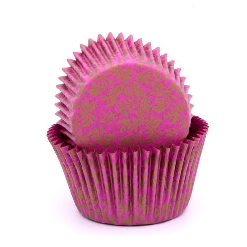 Confeta Patty Pan #408 Pink/Gold High Tea (500)