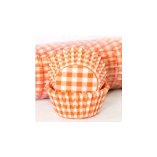 Confeta Patty Pan Orange Gingham #700 (500)