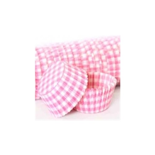 Confeta Patty Pan Pastel Pink Gingham #700 (500)