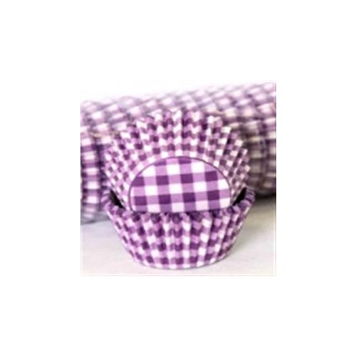Confeta Patty Pan Purple Gingham #700 (500)