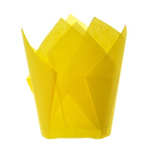 Confeta Tulip Cup Yellow  30x110 (SLV 100)