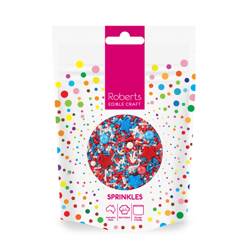 Roberts Stars & Stripes Sprinkle Mix 80g