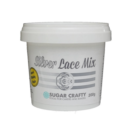 SILVER Lace Mix 200g - Sugar Crafty