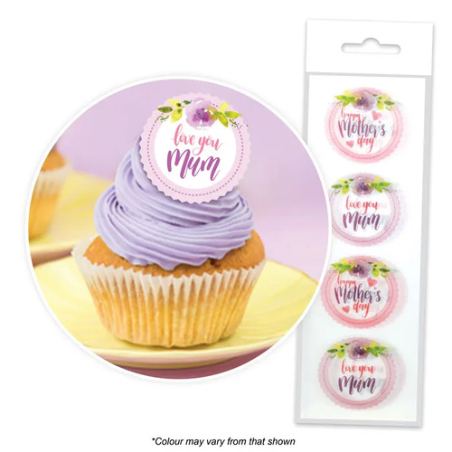 Edible Mothers Day Wafer Toppers (16)