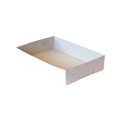 BUDGET Cake Tray MEDIUM Whiteboard  - 225x150x45 (200)
